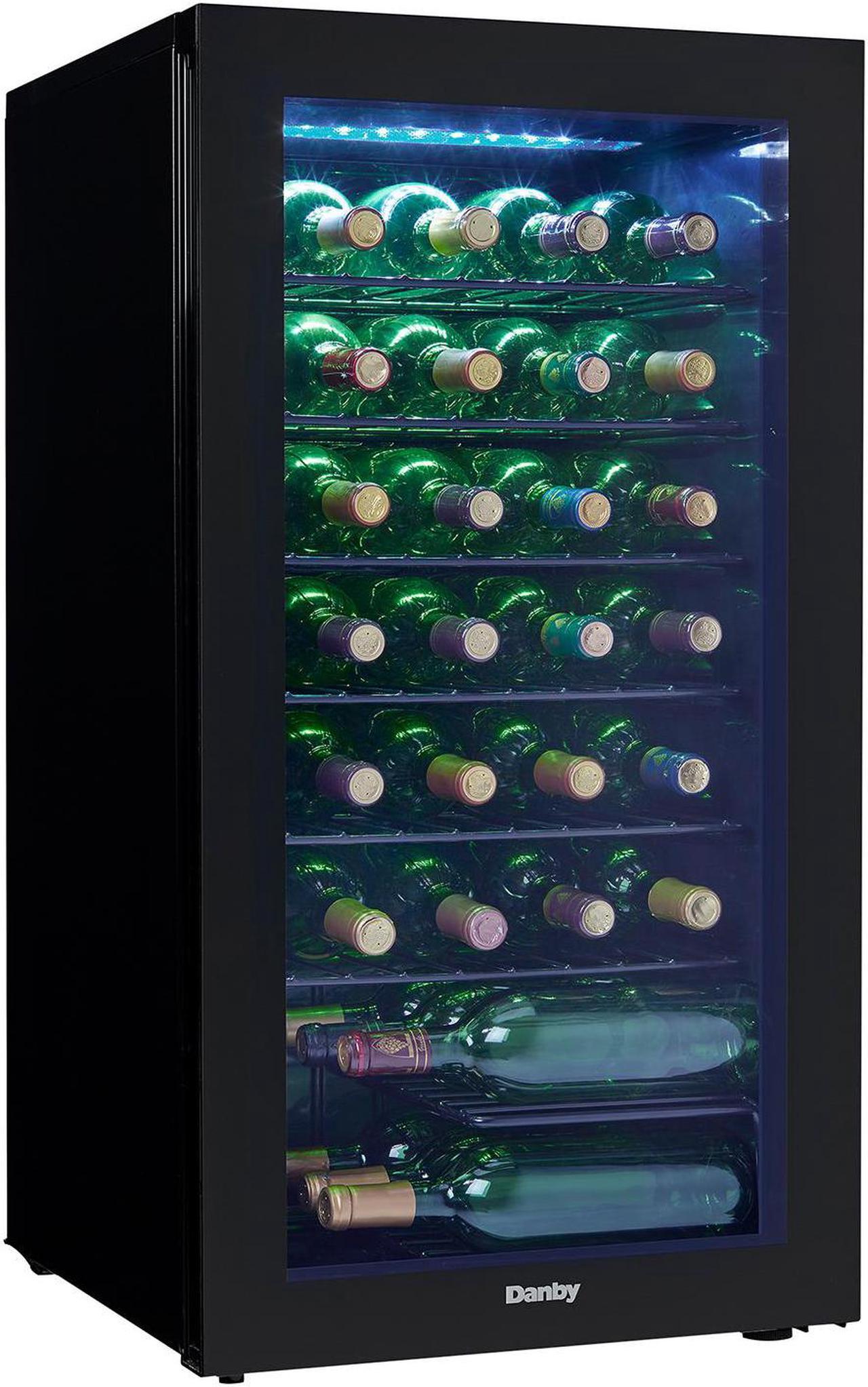 Danby 36 Bottles Storage Wine Cooler - Black (DWC036A2BDB-6)