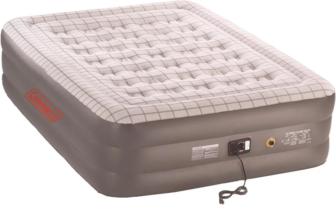 Main image of COLEMAN Premium Quickbed Double High PVC Queen Airbed Mattress w/ Built-In Pump