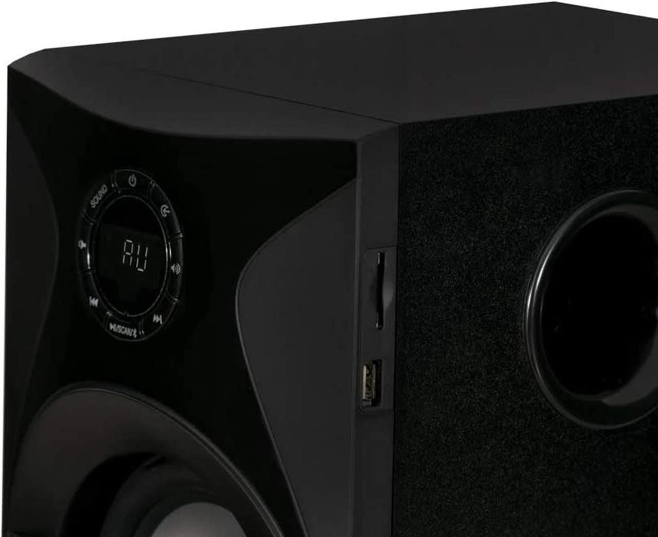 Alt view image 4 of 15 - Acoustic Audio by Goldwood AA5400 6 Piece Surround Sound System Set Home Theater