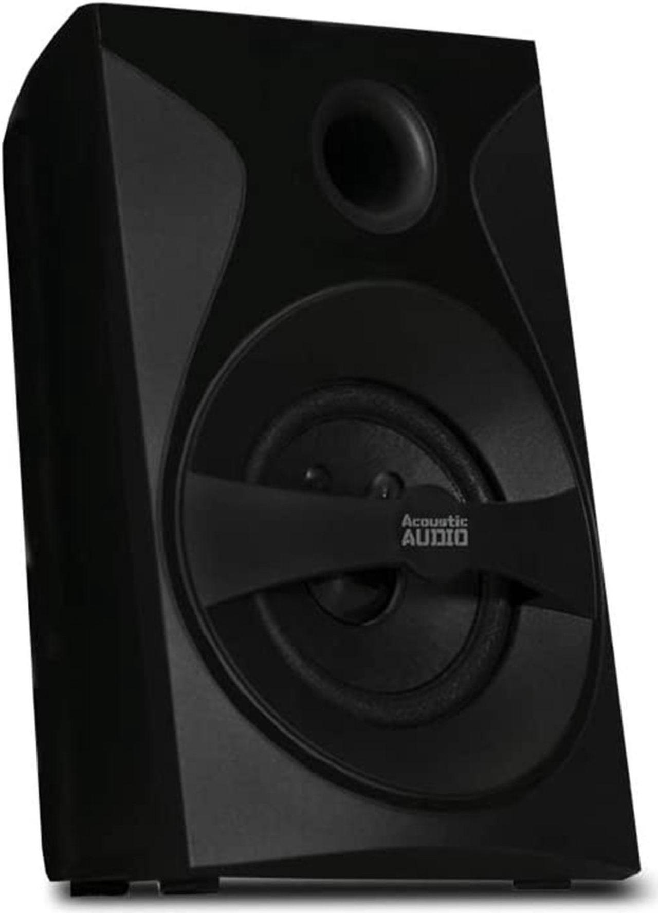 Alt view image 6 of 15 - Acoustic Audio by Goldwood AA5400 6 Piece Surround Sound System Set Home Theater
