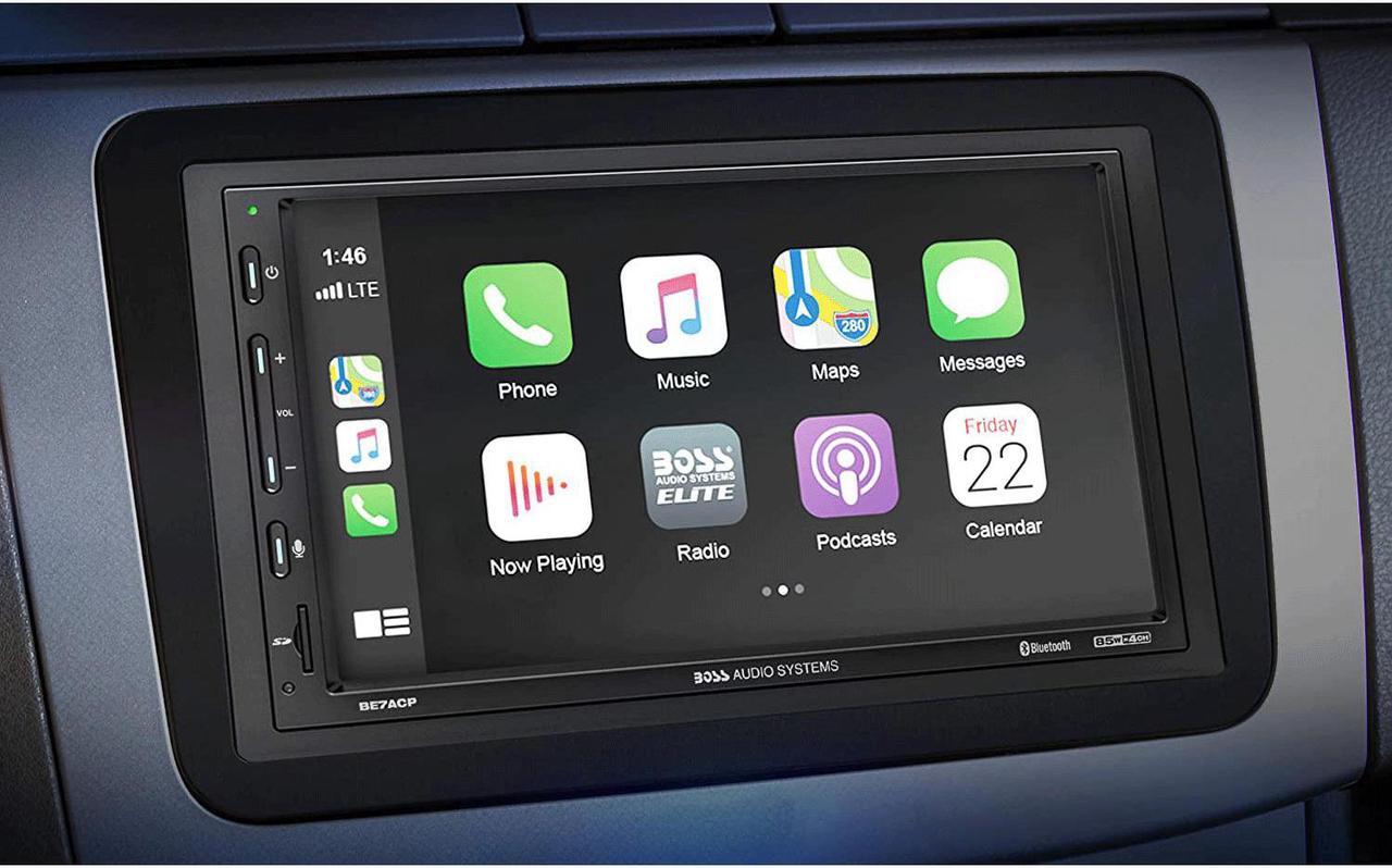 Alt view image 6 of 16 - Boss Audio BE7ACP Android Auto/Apple&#0174 CarPlay&#0153 - In-Dash Digital Media Receiver