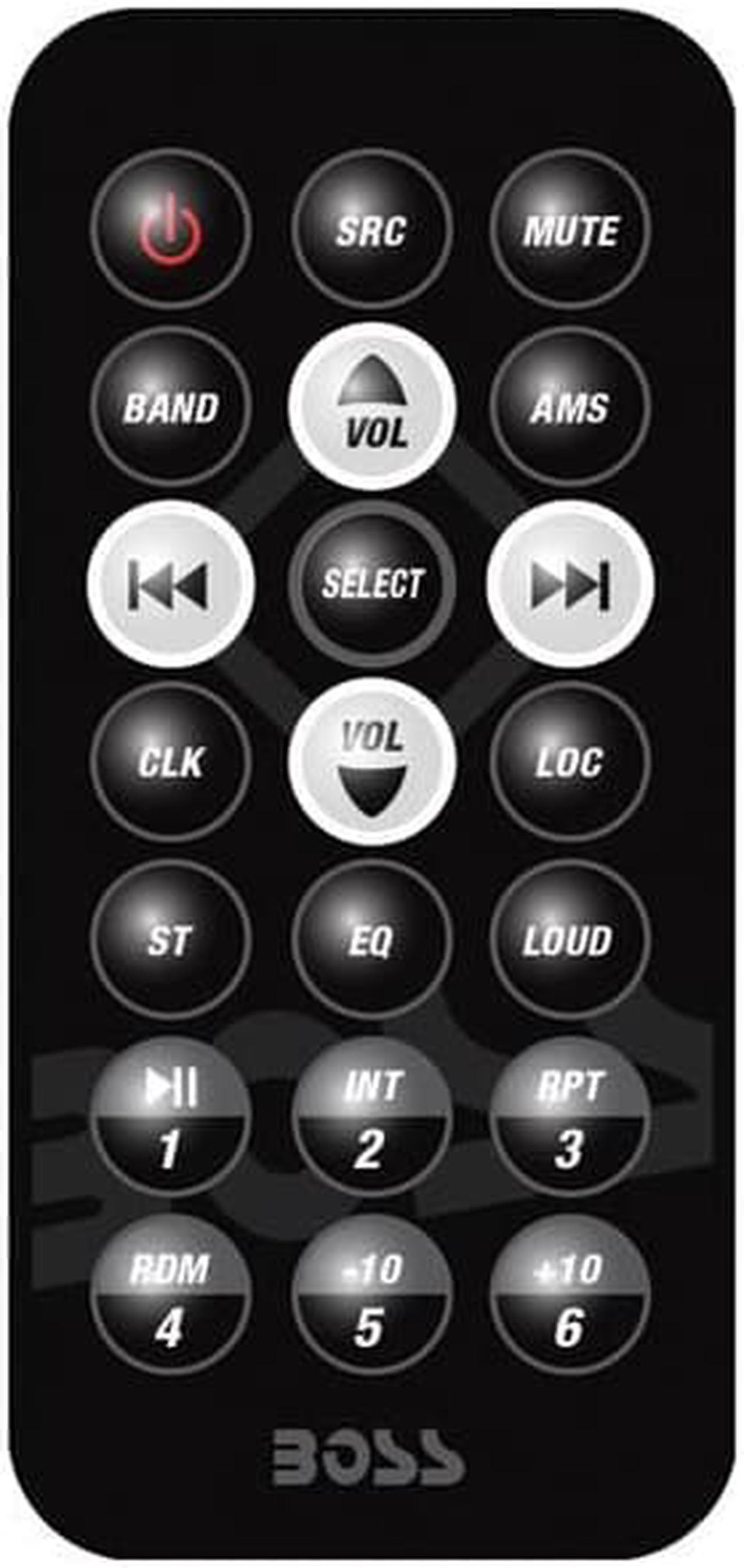 Alt view image 8 of 20 - Boss Audio Systems 508UAB Single-DIN In-Dash CD AM/FM/MP3 Receiver (with Bluetooth(R))