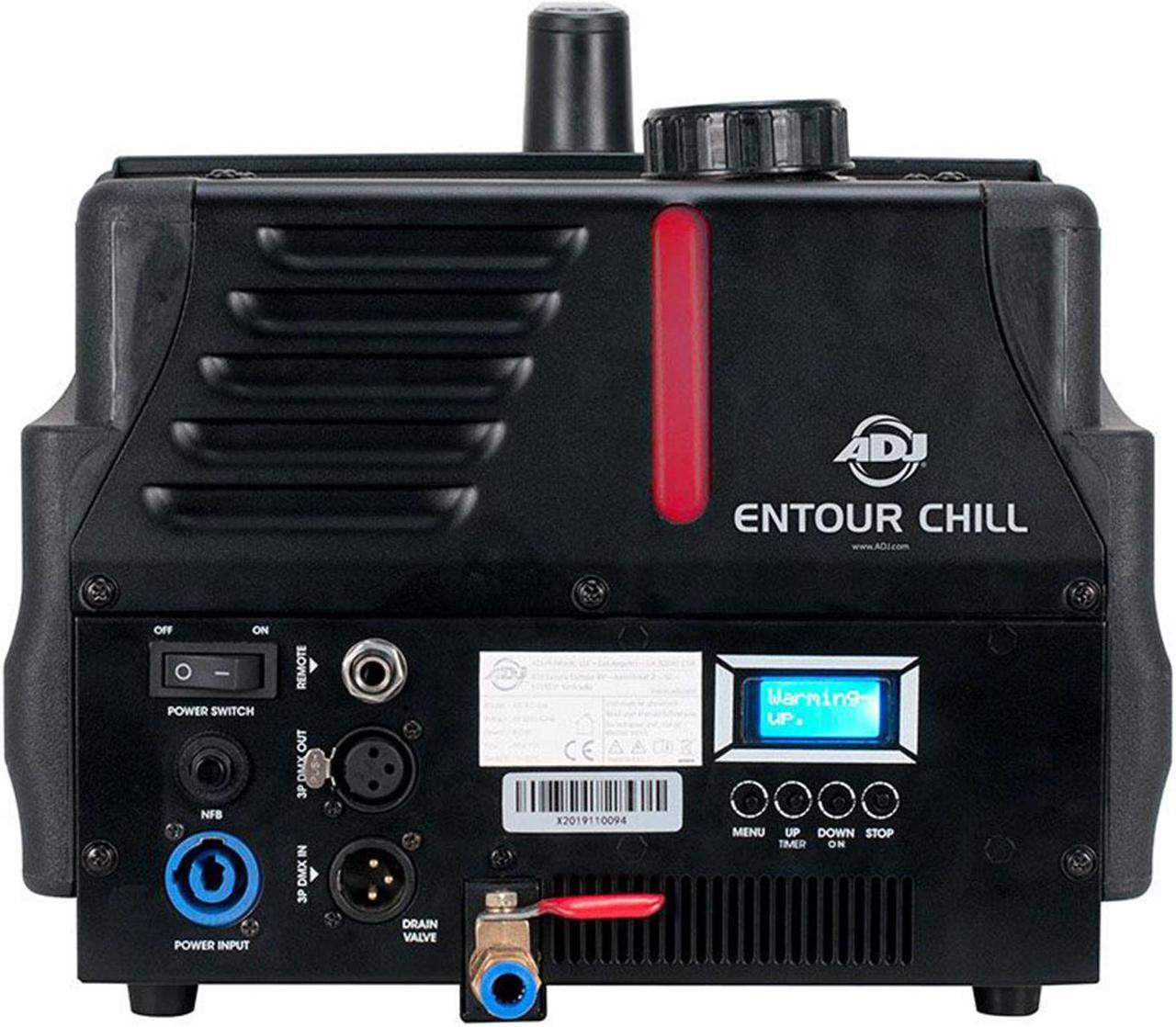Alt view image 6 of 13 - ADJ Products Entour Chill 800W High Output Fog Machine with Timer for Kool Fog