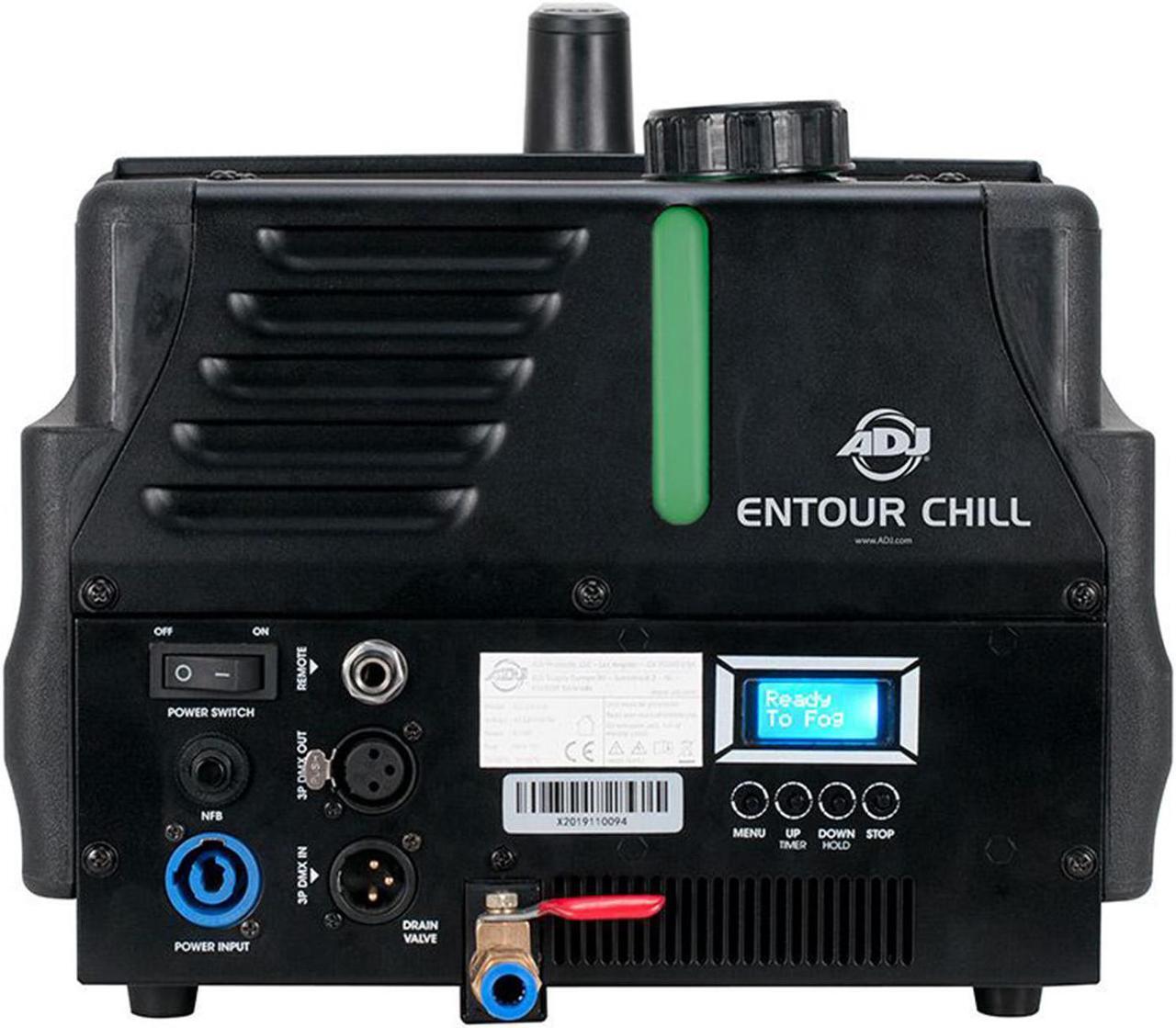 Alt view image 5 of 13 - ADJ Products Entour Chill 800W High Output Fog Machine with Timer for Kool Fog