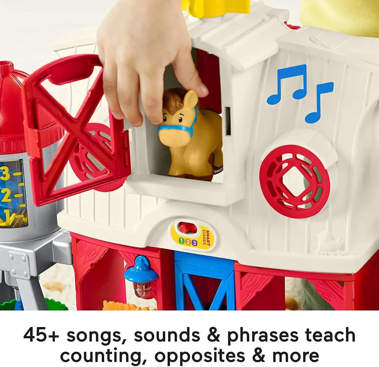 Alt view image 3 of 8 - Fisher-Price Little People Caring for Animals Farm Playset for Toddlers Ages 1+