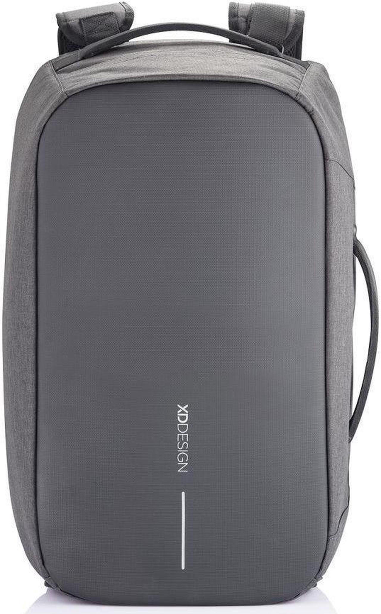 Alt view image 13 of 18 - XD Design Bobby Duffle 30L Carry-On Weekend Travel Anti-Theft Backpack Black