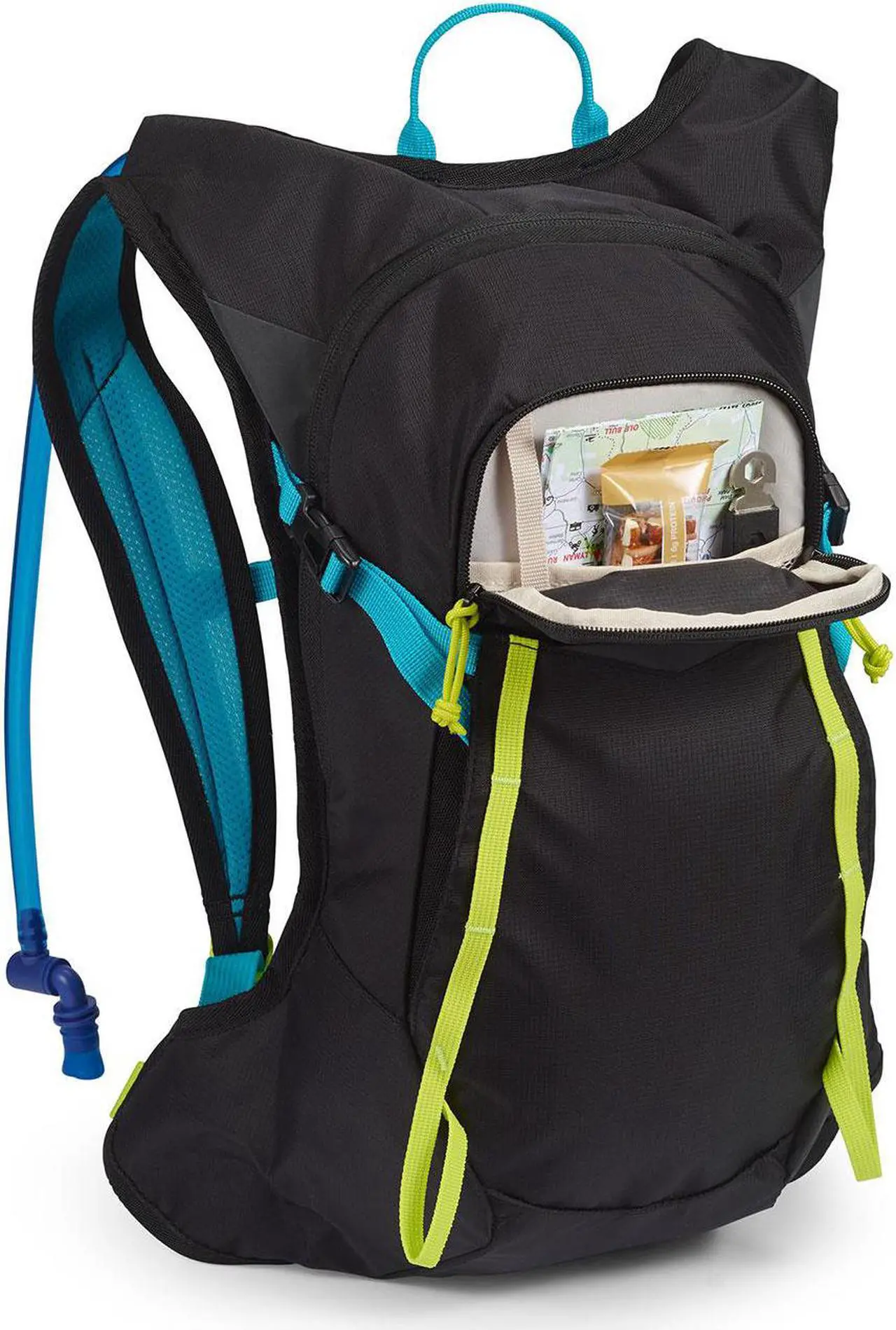 Alt view image 4 of 8 - High Sierra Hydrahike 2.0 8L Hydration Water Backpack for Hiking & Biking, Black