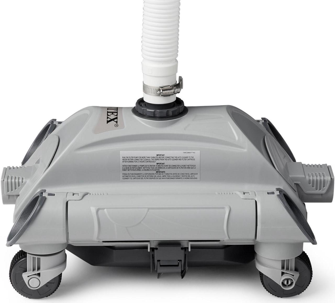 Alt view image 8 of 18 - Intex 28001E Above Ground Swimming Pool Automatic Vacuum Cleaner w/ 1.5" Fitting
