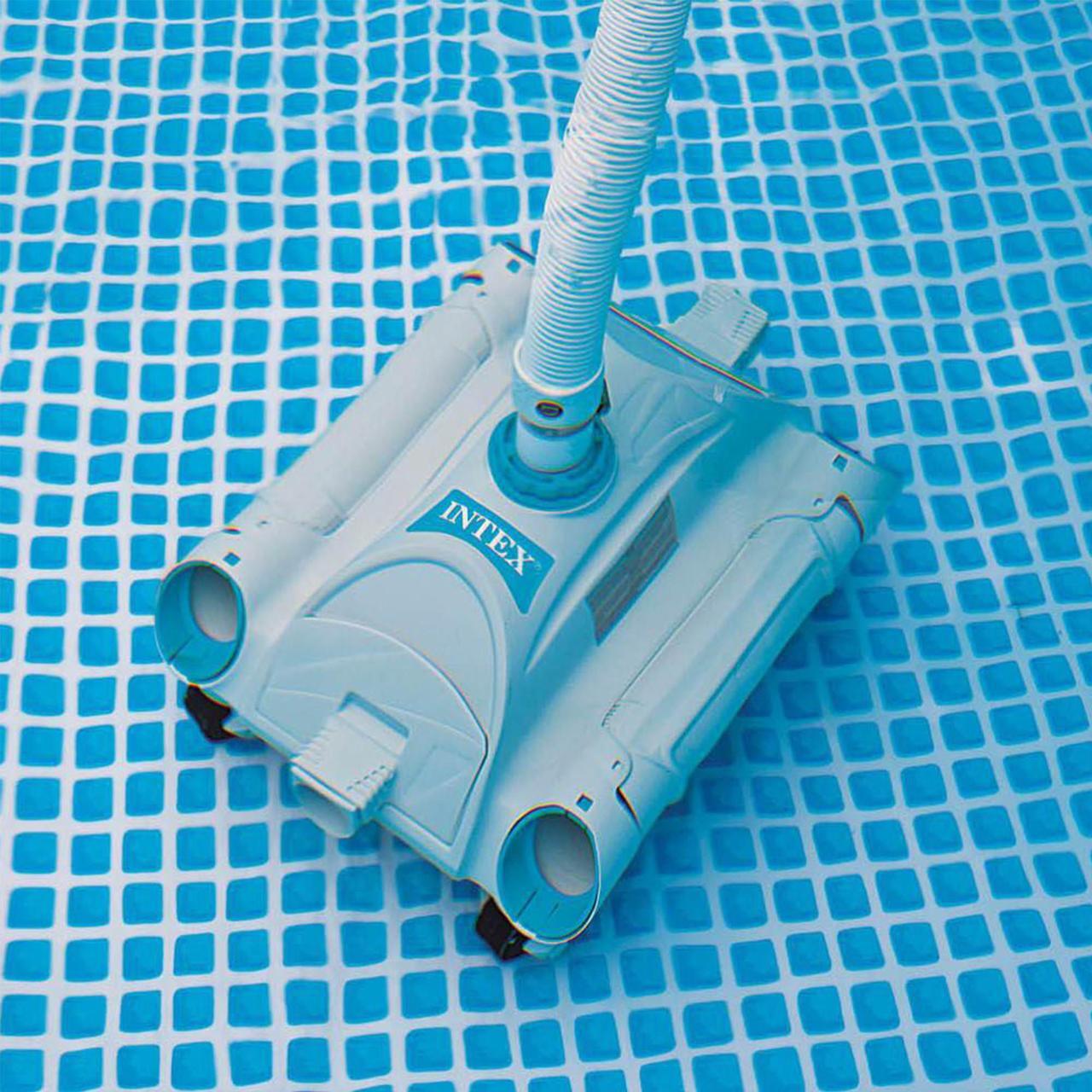 Alt view image 11 of 18 - Intex 28001E Above Ground Swimming Pool Automatic Vacuum Cleaner w/ 1.5" Fitting