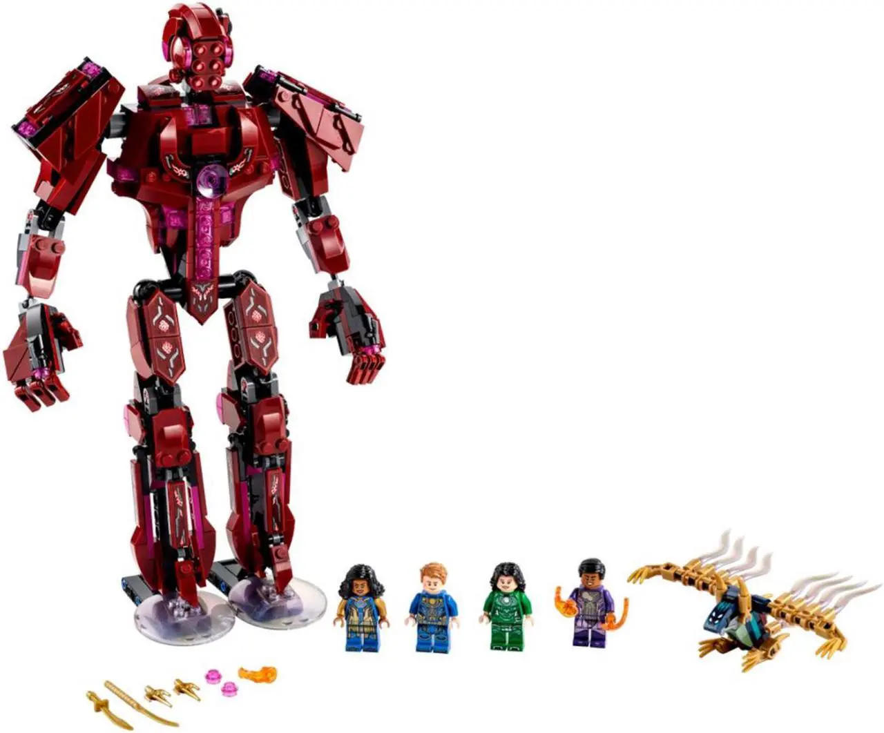 Main image of LEGO 76155 Marvel The Eternals In Arishems Shadow 493 Piece Build Set, Age 7+