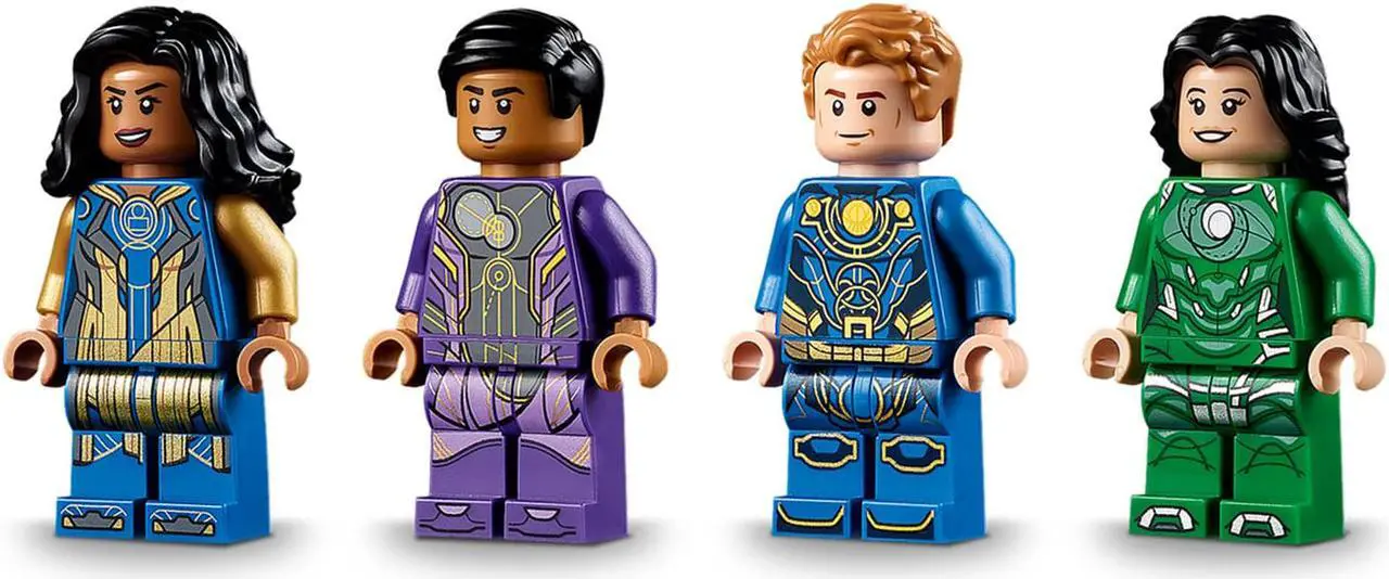 Alt view image 2 of 20 - LEGO 76155 Marvel The Eternals In Arishems Shadow 493 Piece Build Set, Age 7+