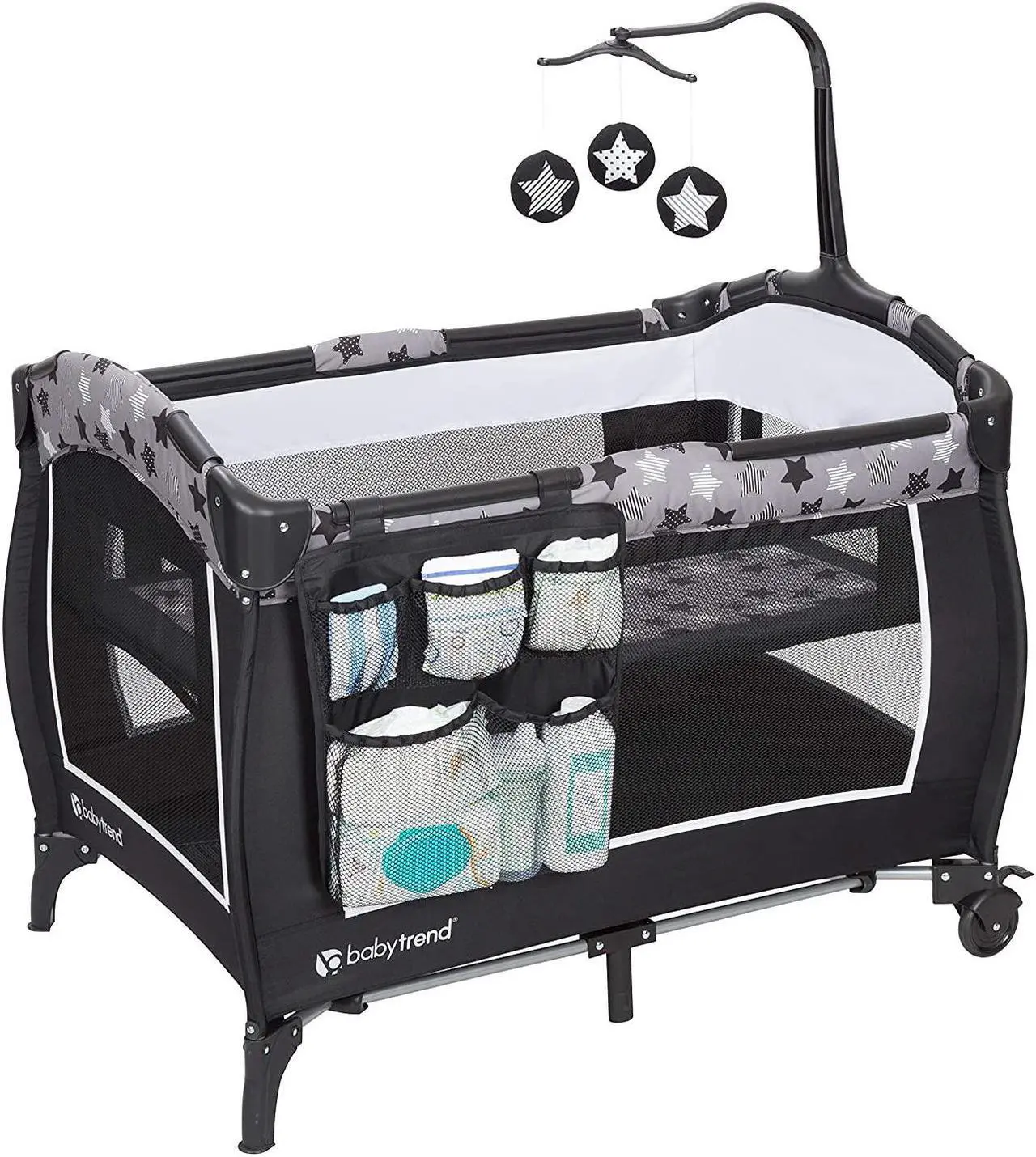 Main image of Baby Trend E Rising Star Nursery Center with Baby Changing Table and Playard