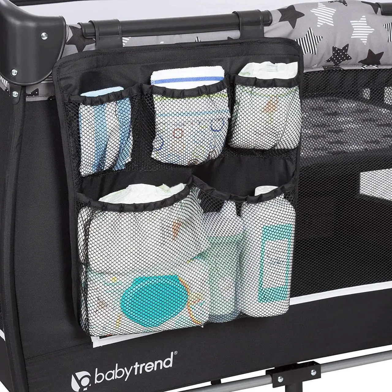 Alt view image 3 of 18 - Baby Trend E Rising Star Nursery Center with Baby Changing Table and Playard