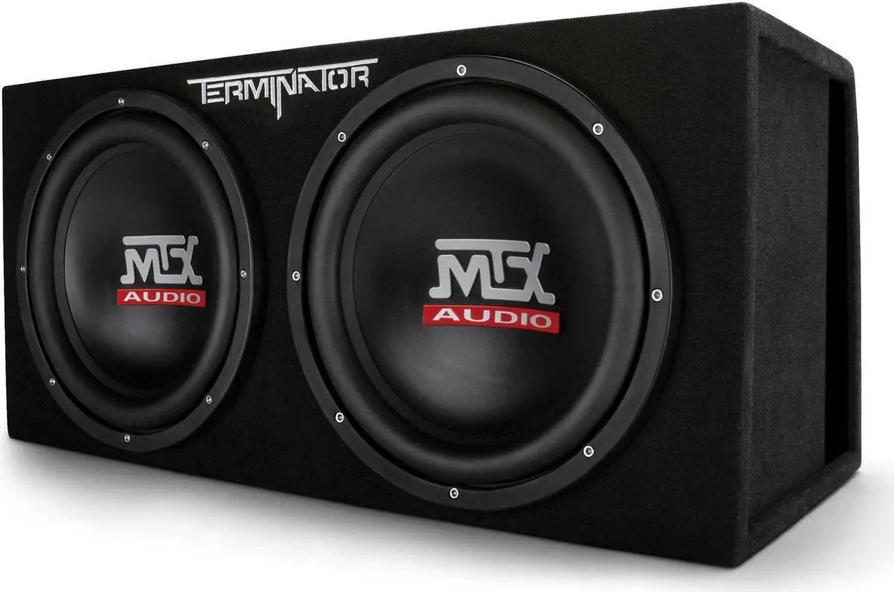 Main image of MTX TNE212DV 12-Inch 2000-Watt Max Car Audio Dual Loaded Subwoofer Box Enclosure