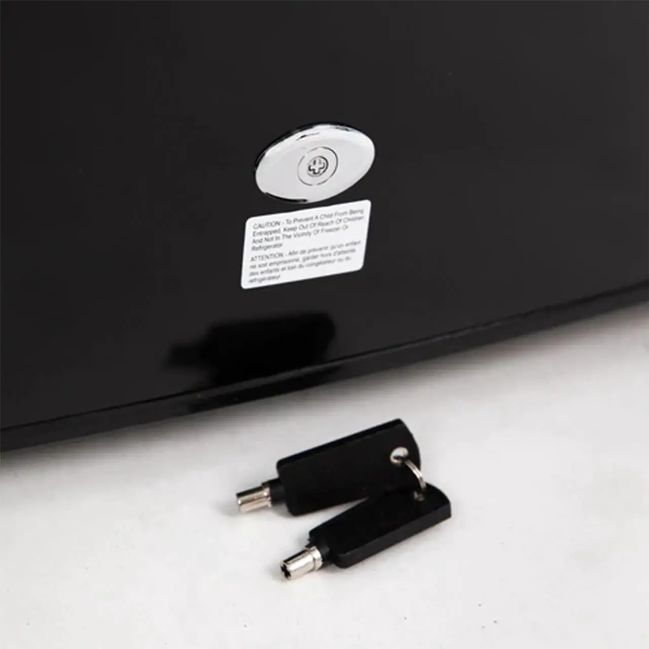 Alt view image 4 of 10 - Avanti AR4446B 4.4 Cubic Foot Counter High Mini Fridge & Freezer Combo, Black