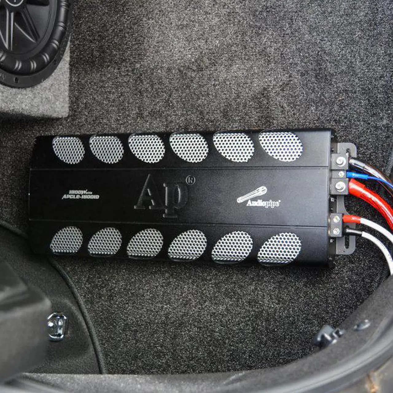 Alt view image 10 of 11 - Audiopipe APCLE-18001D Class D 1800 Watt Monoblock Car Stereo Amplifier, Black