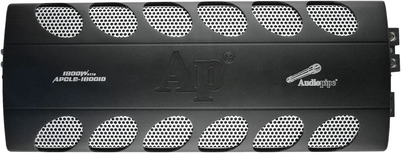 Main image of Audiopipe APCLE-18001D Class D 1800 Watt Monoblock Car Stereo Amplifier, Black