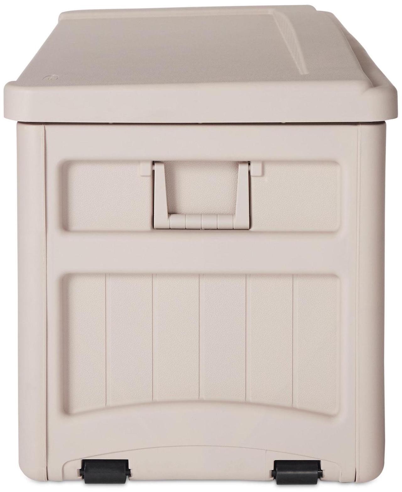 Alt view image 17 of 20 - Suncast Corporation DB7500 73 Gallon Taupe Deck Box