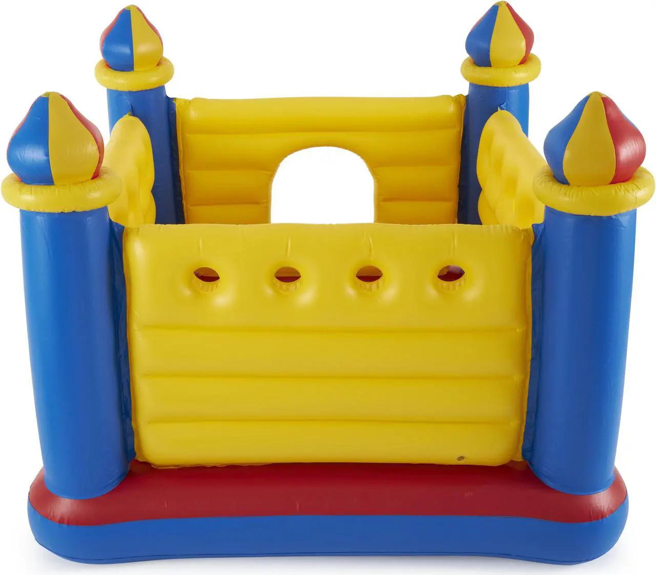 Alt view image 13 of 15 - Intex Inflatable Colorful Jump-O-Lene Castle Bounce House, for 2 Kids Ages 3-6