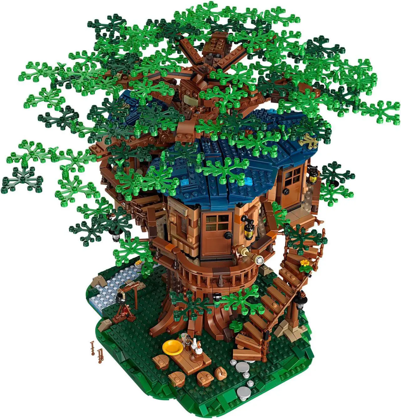Alt view image 3 of 7 - LEGO Ideas 21318 Tree House 3036 Piece Block Building Set with 4 Minifigures