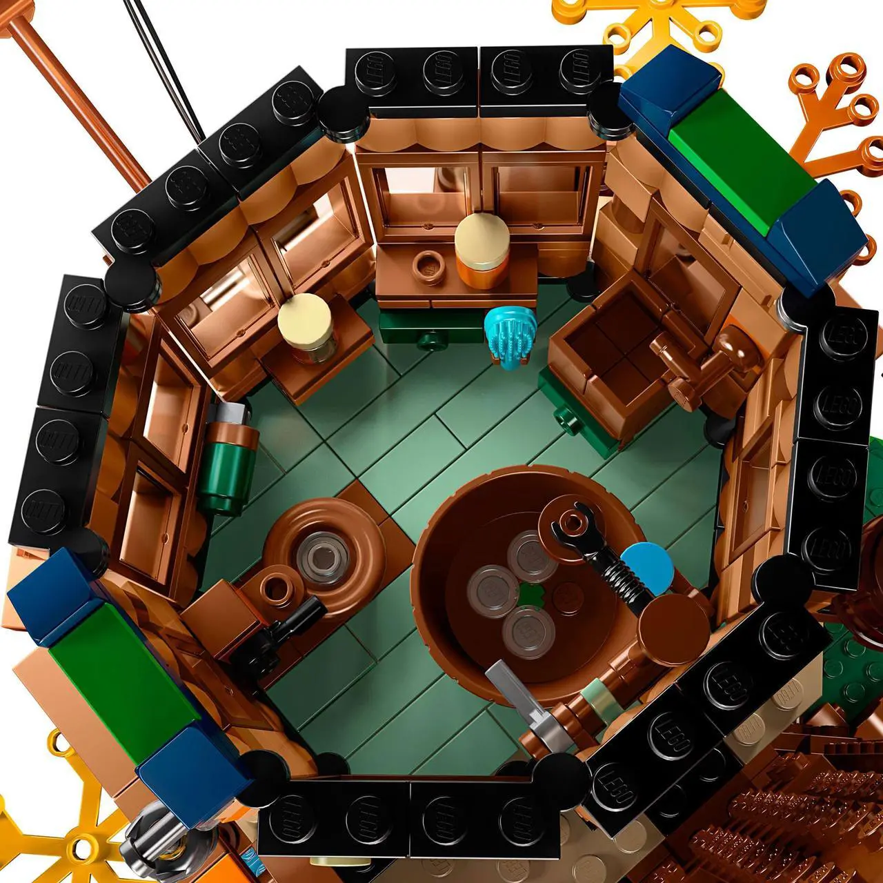 Alt view image 7 of 7 - LEGO Ideas 21318 Tree House 3036 Piece Block Building Set with 4 Minifigures