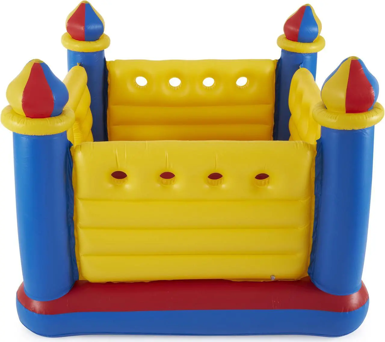Alt view image 14 of 15 - Intex Inflatable Colorful Jump-O-Lene Castle Bounce House, for 2 Kids Ages 3-6