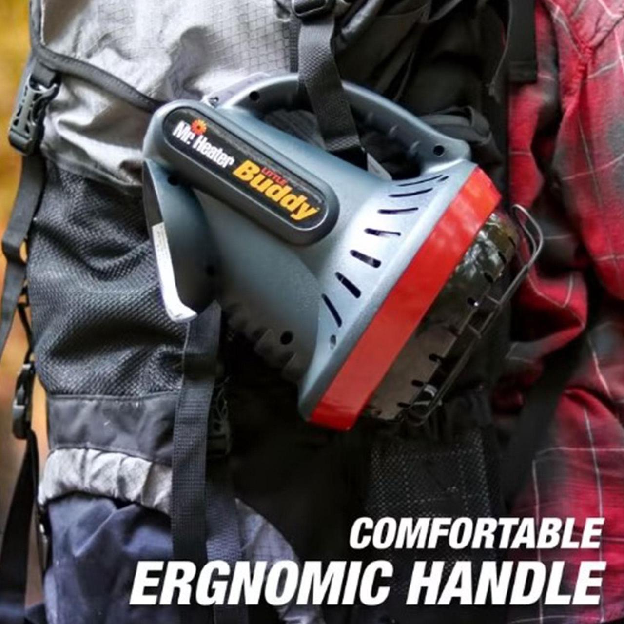 Alt view image 13 of 18 - Mr. Heater MH-F215100 3800 BTU Portable Little Buddy Propane Emergency Heat