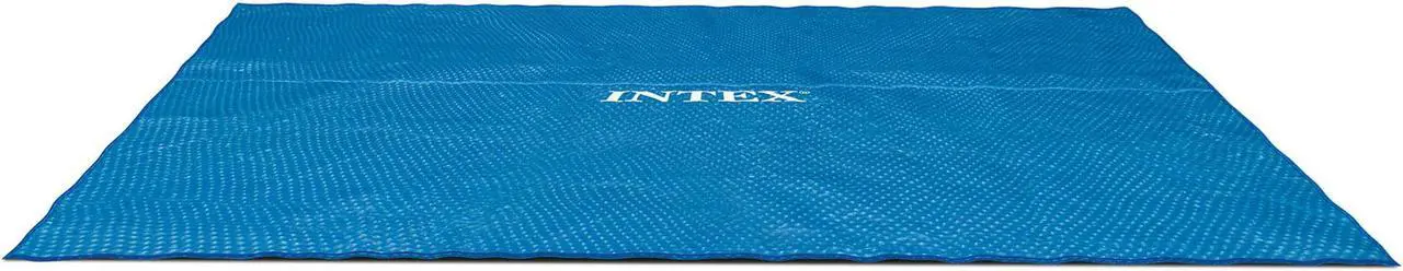 Alt view image 5 of 8 - Intex Solar Pool Cover for 18' x 9' Rectangular Frame Swimming Pools, Cover Only