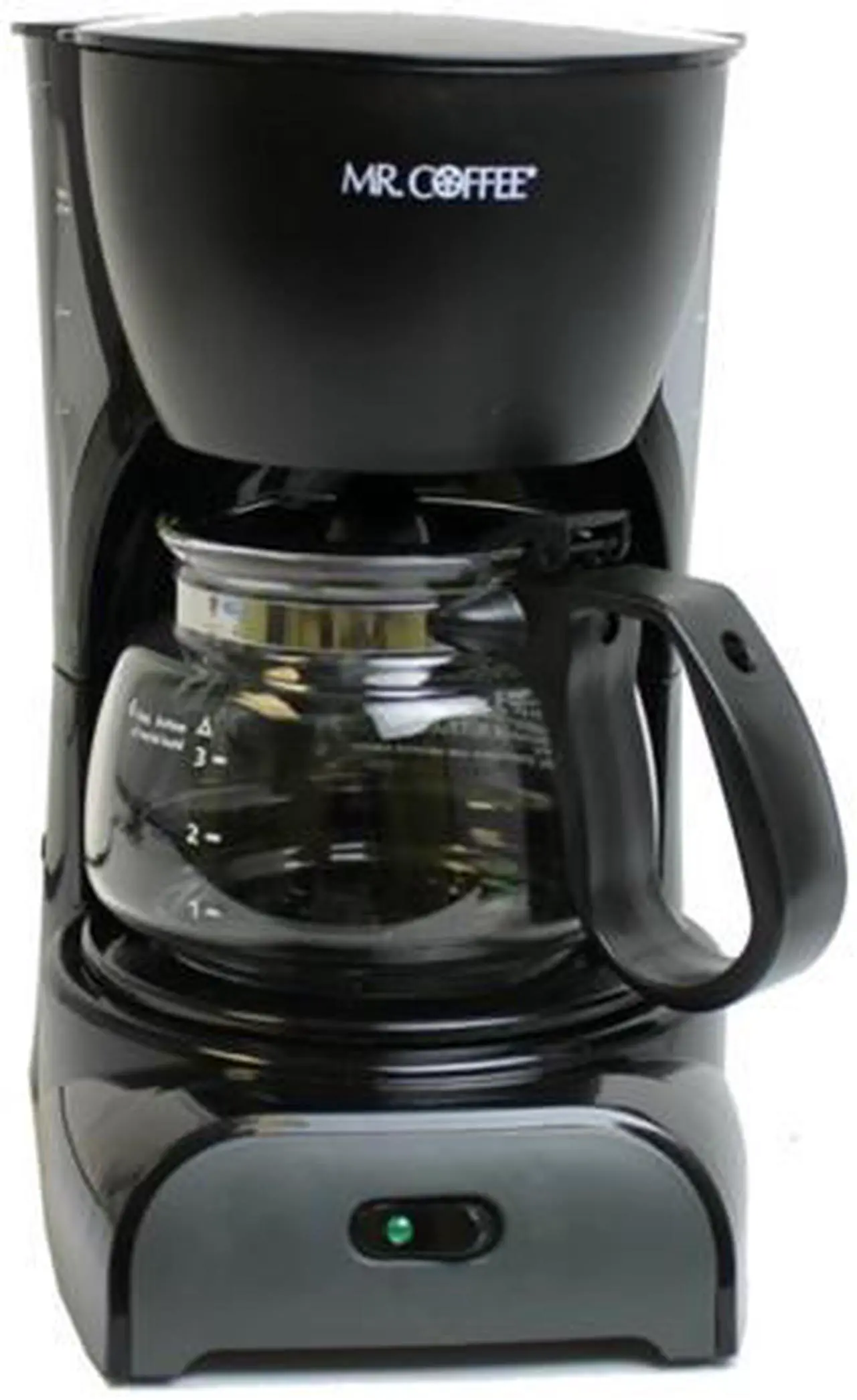 Alt view image 5 of 13 - MR.COFFEE DR5-NP 4-Cup Drip Coffeemaker - Black