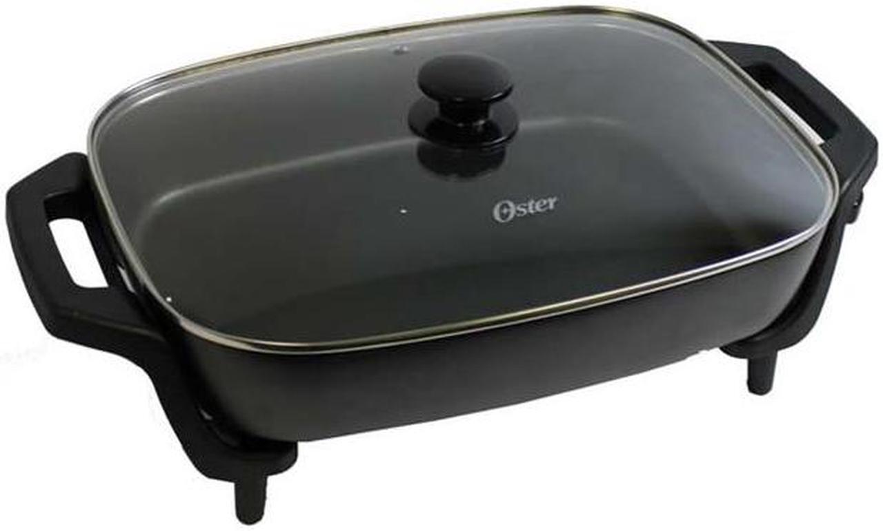 Main image of Oster 12" X 16" Kitchen Countertop Electric Skillet Pan  - Black (CKSTSKFM-1216R)