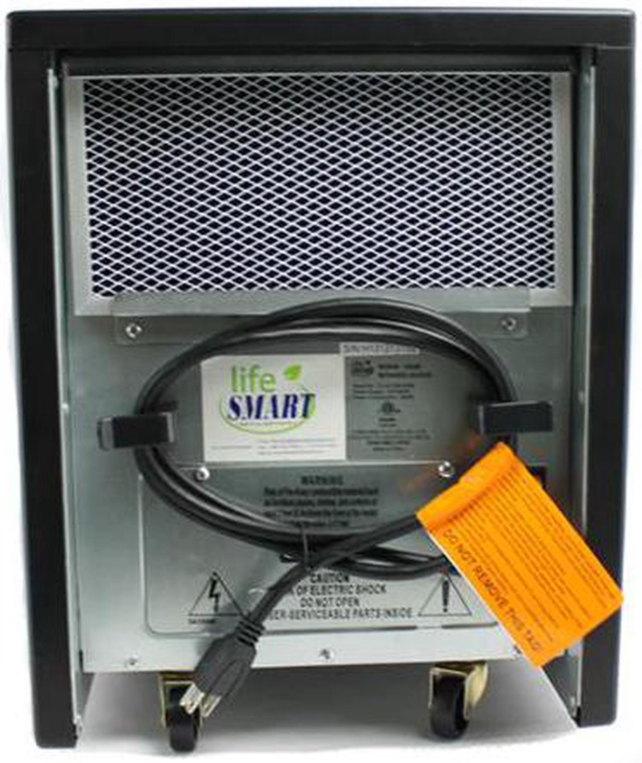Alt view image 6 of 7 - LifeSmart LS-4P1500-HOM 1500W LED Portable Infrared Heater
