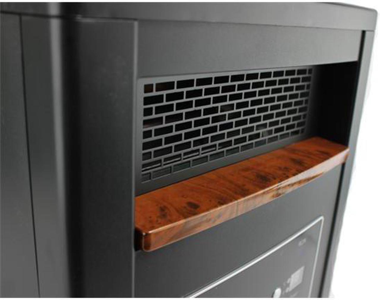 Alt view image 3 of 7 - LifeSmart LS-4P1500-HOM 1500W LED Portable Infrared Heater