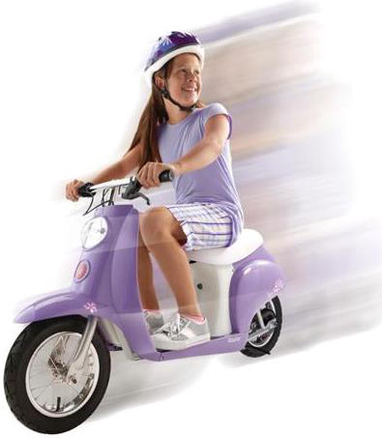 Alt view image 2 of 9 - Pocket Mod Miniature Euro Electric Scooter - Purple