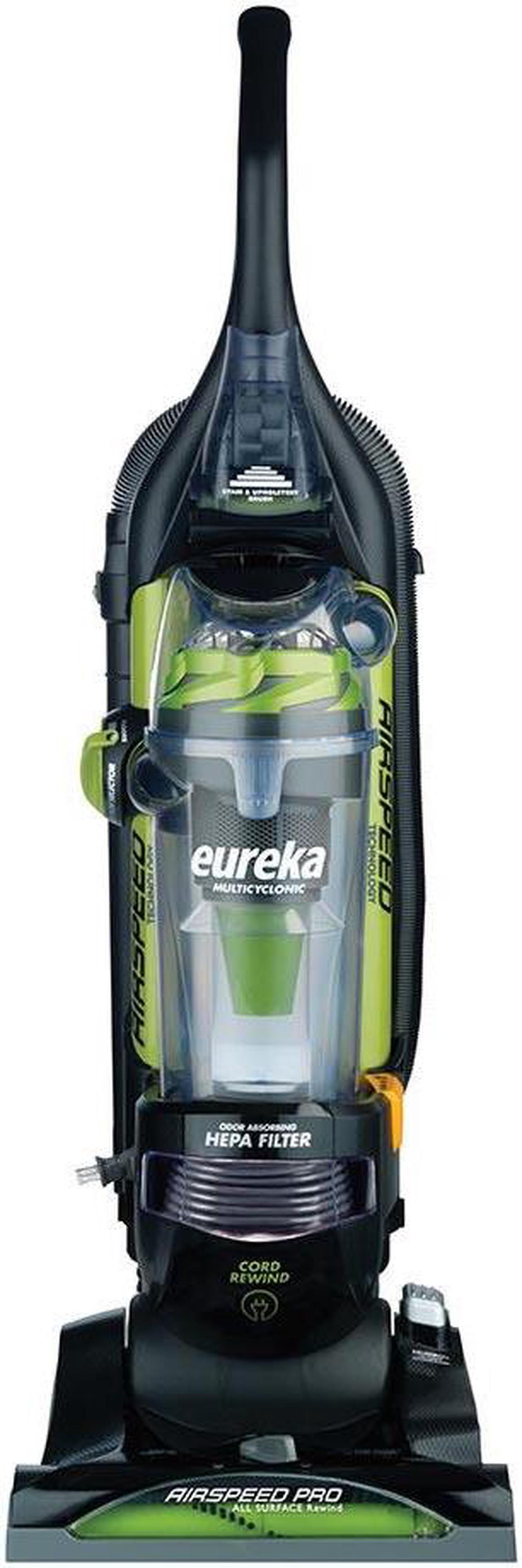 Alt view image 2 of 7 - EUREKA AS1092A AirSpeed Pro All Surface Rewind Bagless Upright Vacuum Green