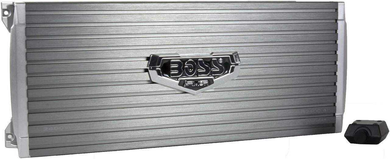 Alt view image 20 of 20 - New Boss Ar2400.4 2400 Watt 4 Channel Car Amplifier Car Audio Car Amp