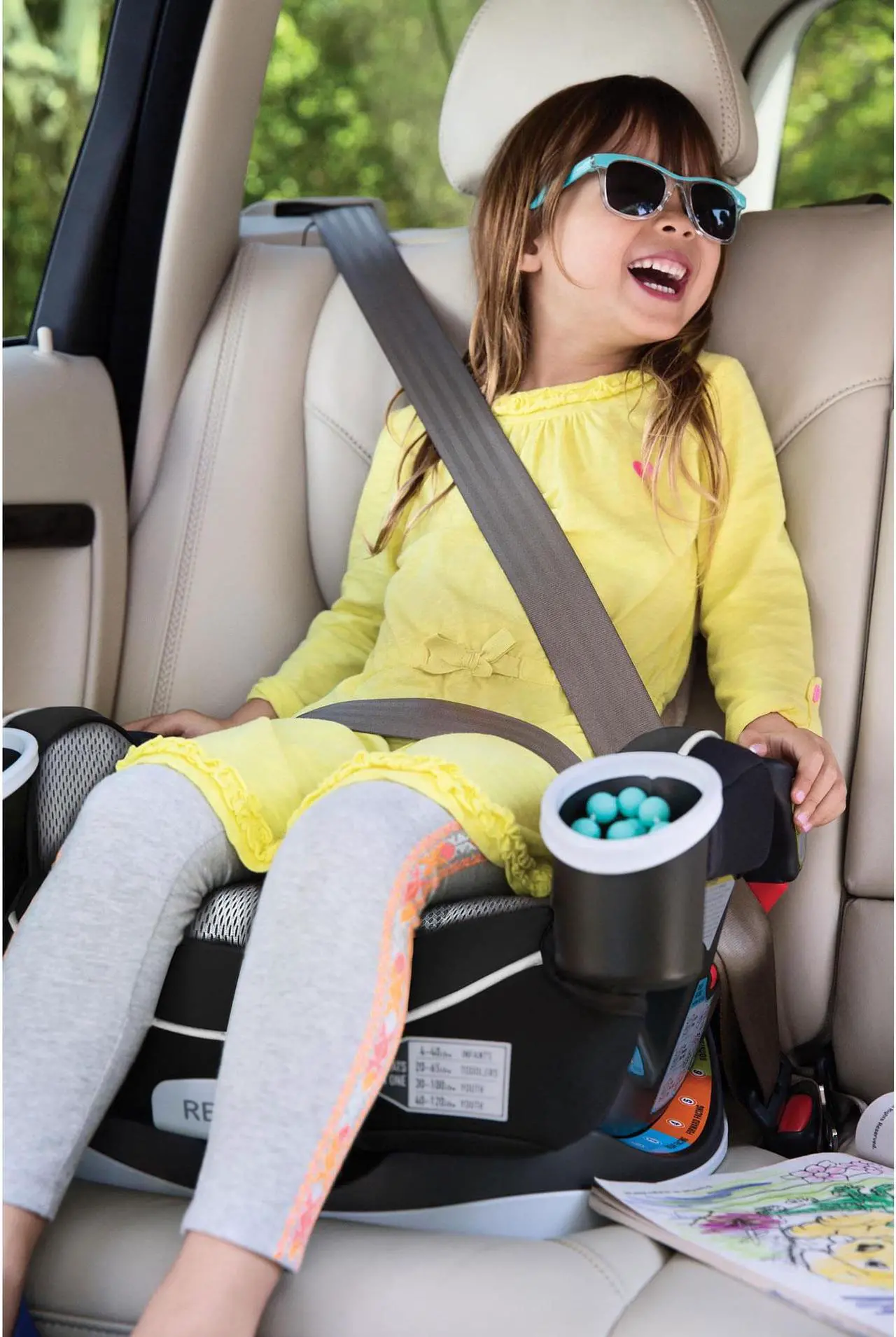 Alt view image 8 of 10 - Graco 4Ever All in One Car Seat Cougar All in 1 Car Seat