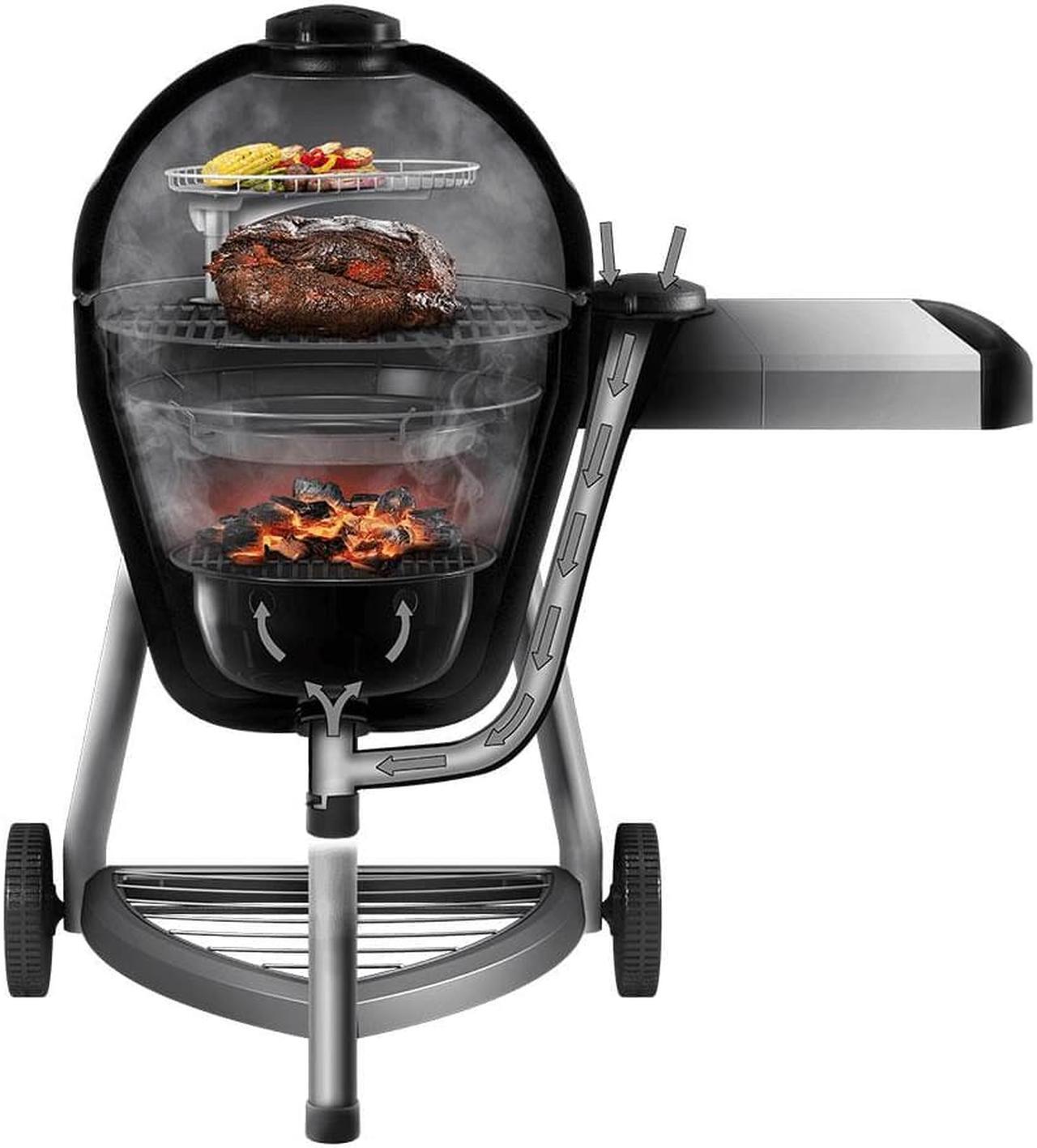 Alt view image 2 of 10 - Char-Broil  Kamander Kamado Grill