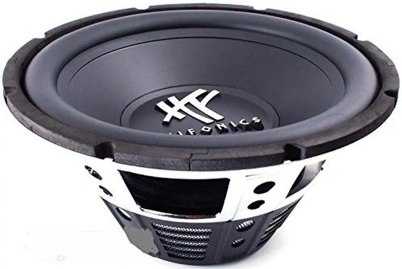 Alt view image 6 of 9 - HIFONICS HFX12D4 12" 800 Watt 4 Ohm DVC Car Audio Subwoofer Power Bass