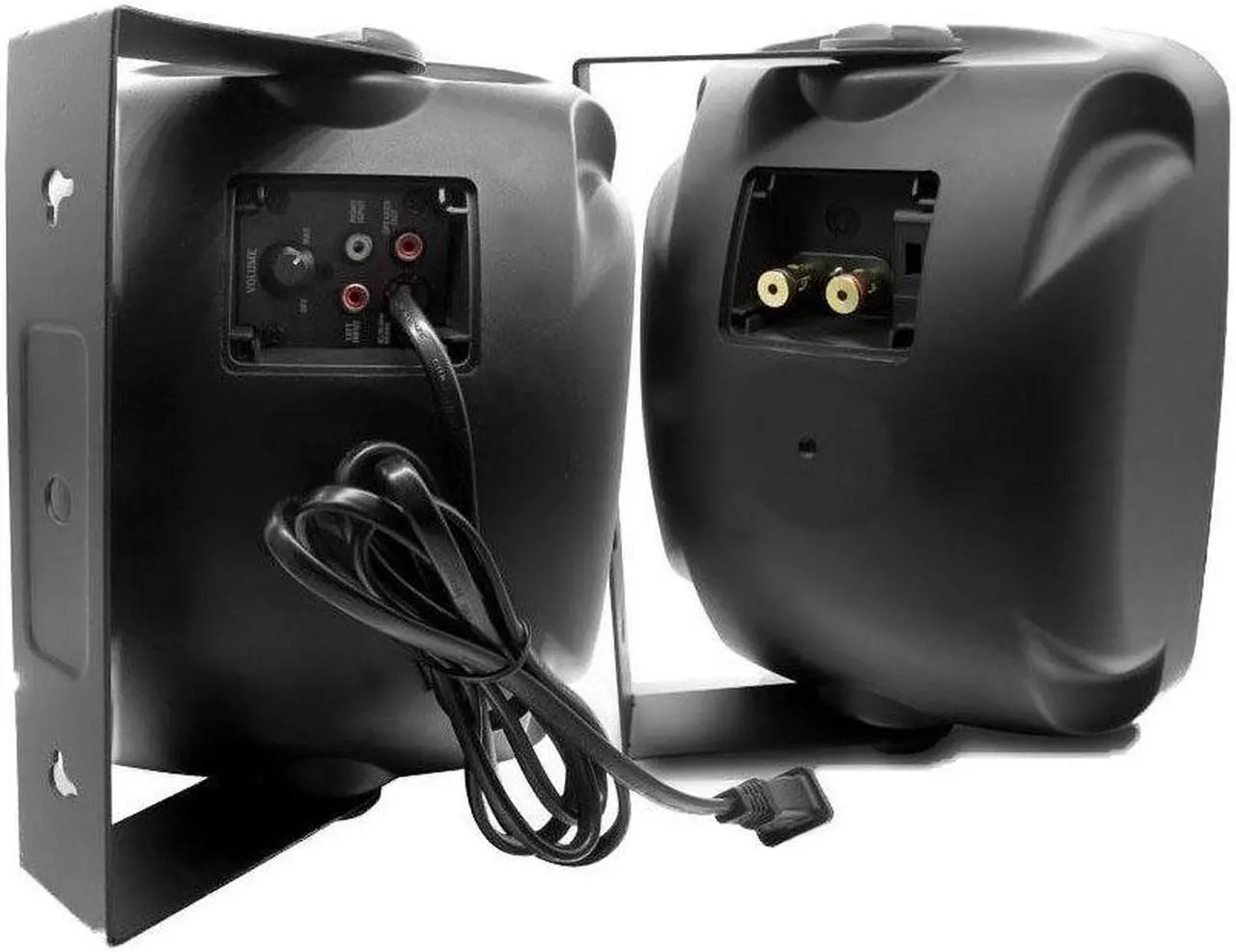 Alt view image 5 of 13 - Pyle Home PDWR54BTB 5.25 Indoor/Outdoor 600-Watt Bluetooth Speaker System (Black)