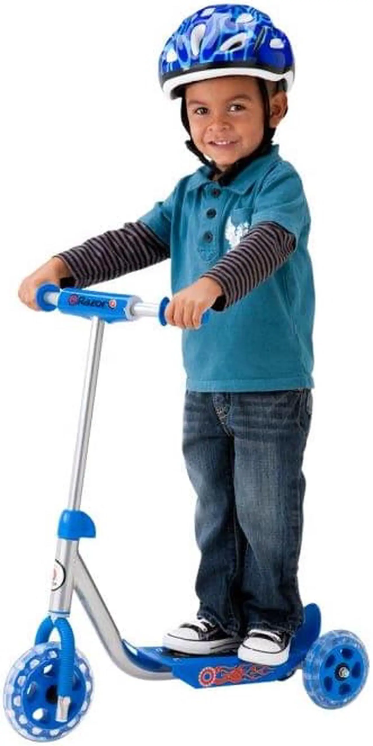 Main image of Razor Jr. Lil' Kick Beginner Kids Scooter (Blue) | 13014940