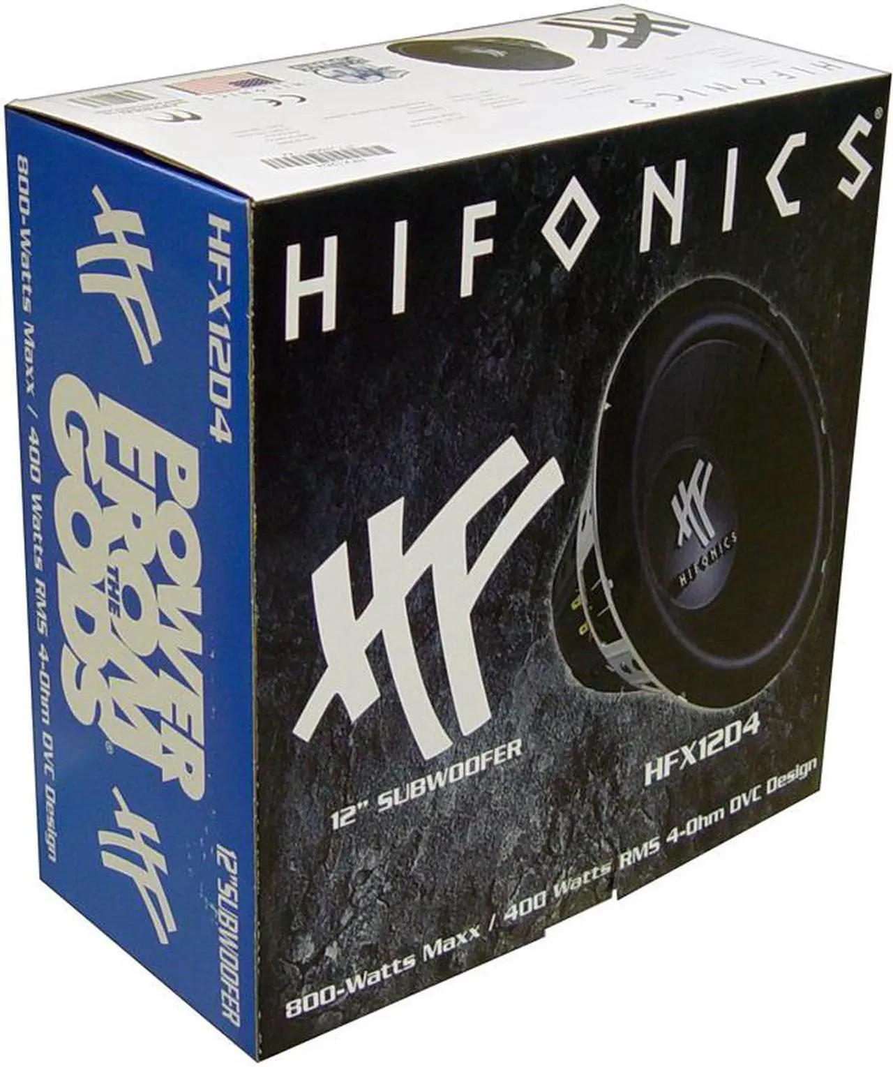 Alt view image 9 of 9 - HIFONICS HFX12D4 12" 800 Watt 4 Ohm DVC Car Audio Subwoofer Power Bass