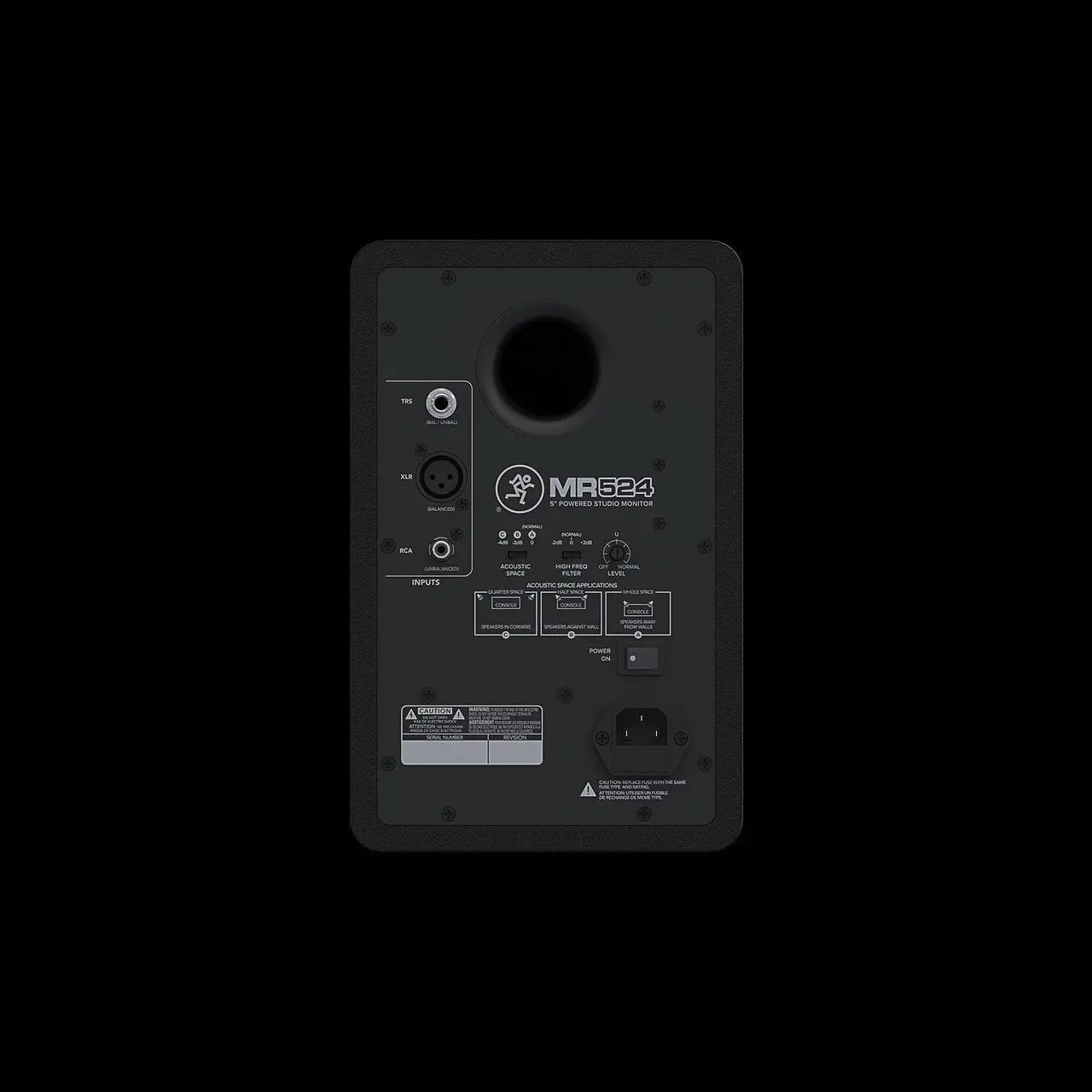 Alt view image 11 of 20 - Mackie MR524 MR-Series 5" Powered Studio Monitor