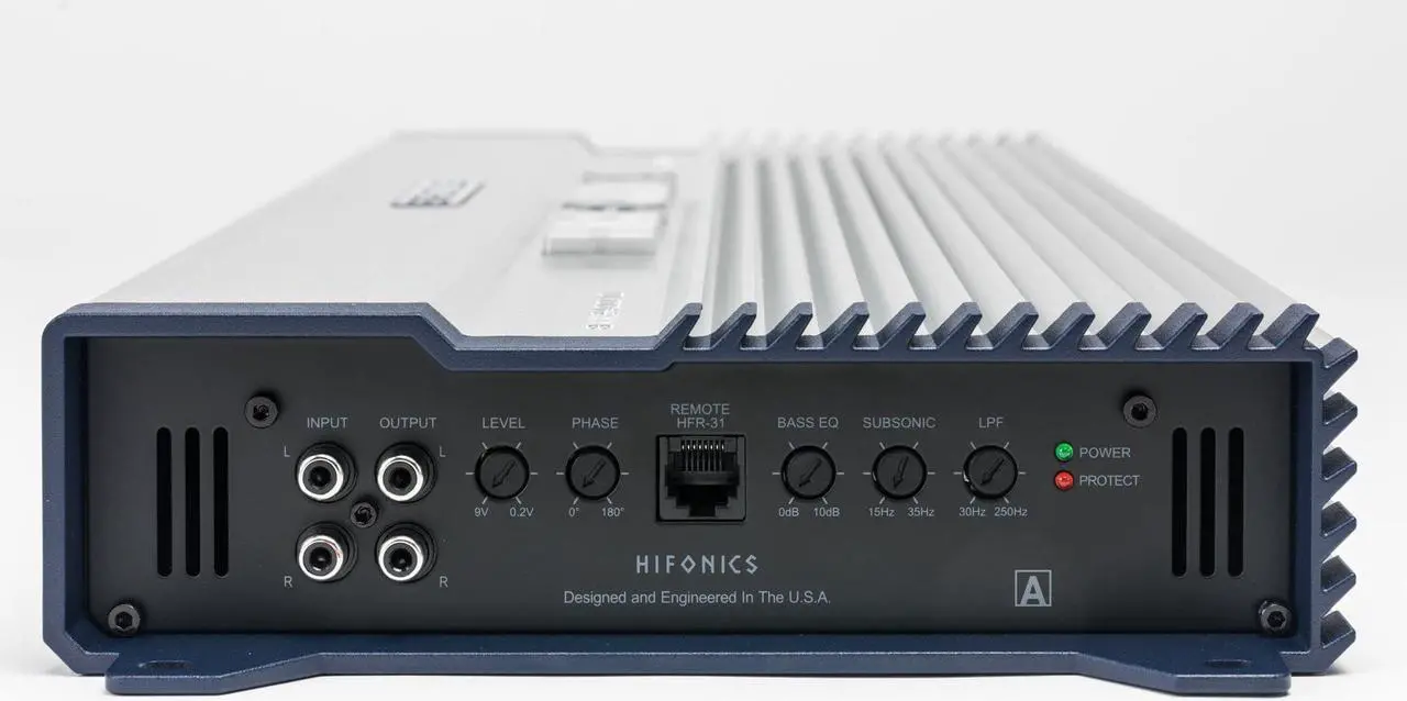 Alt view image 3 of 15 - Hifonics BXX2400.1D Brutus Class D Mono Subwoofer Amplifier