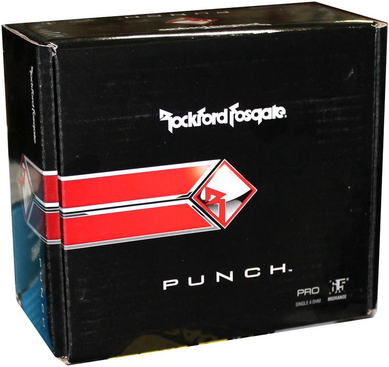 Alt view image 16 of 20 - Rockford Fosgate PPS4-6 6.5" 200W 4-Ohm Impedance Mid-Range Car Speaker (Single)