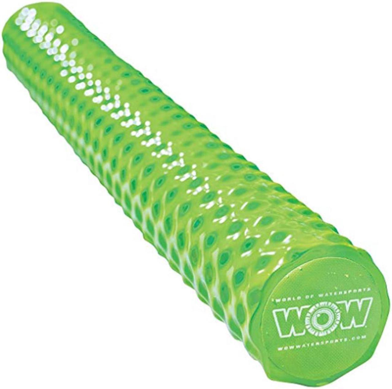 Main image of WOW Watersports First Class Soft Dipped Foam Ribbed Texture Pool Noodle, Green