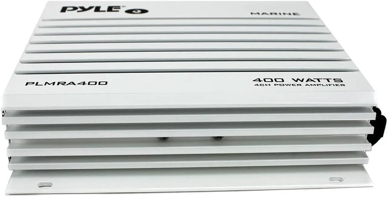 Alt view image 5 of 11 - Pyle Hydra Plmra400 Marine Amplifier - 400 W Pmpo - 4 Channel