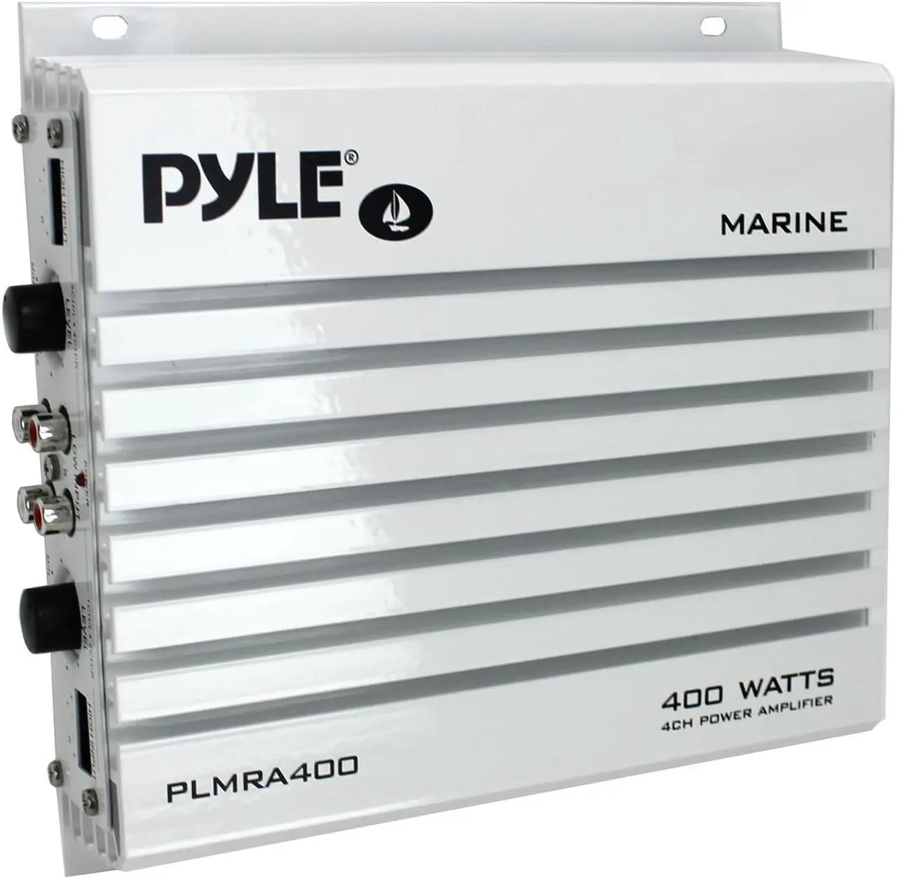 Alt view image 2 of 11 - Pyle Hydra Plmra400 Marine Amplifier - 400 W Pmpo - 4 Channel