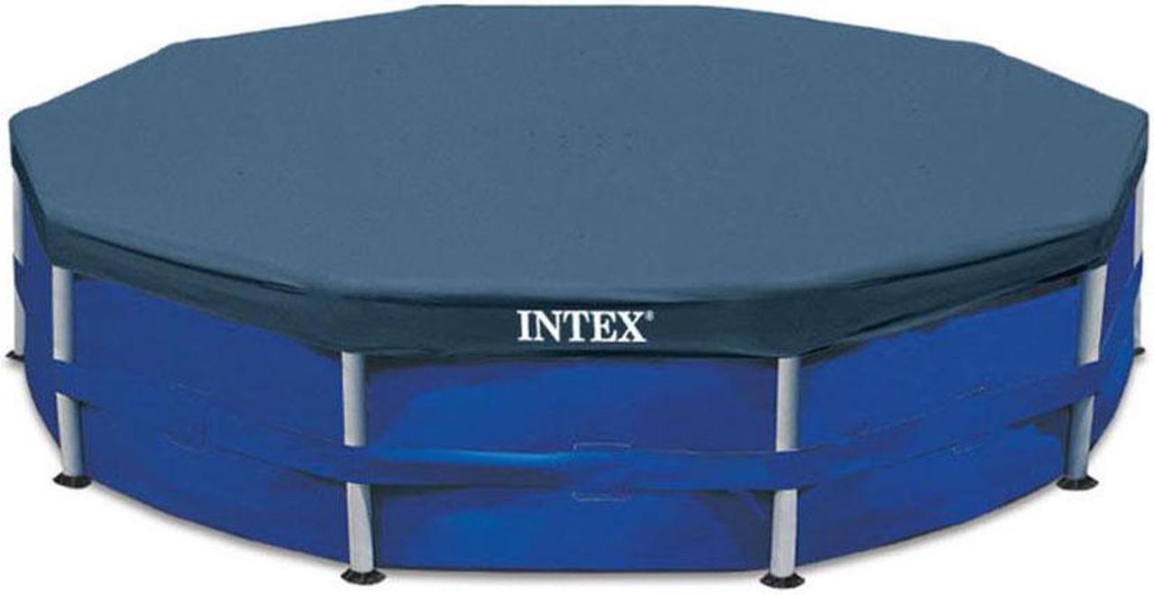 Alt view image 5 of 10 - Intex 10 Foot Round Pool Cover