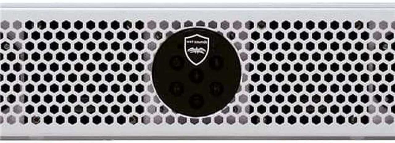 Alt view image 8 of 13 - Wet Sounds Stealth 6 Ultra HD White All-in-one Amplified Soundbar with Remote