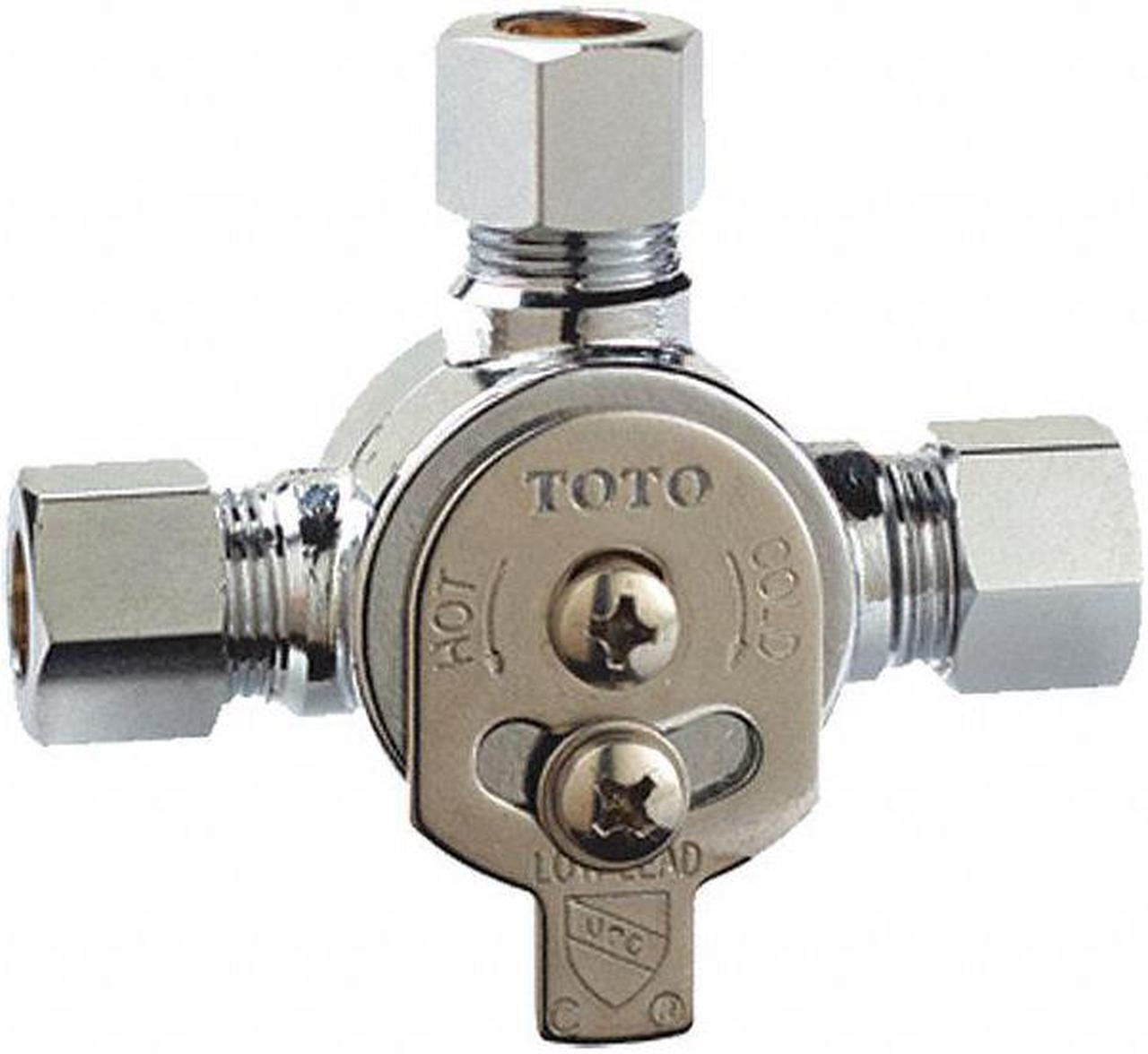 Main image of TOTO TLM10 Mixing Valve, 2-53/64" Size, Chrome